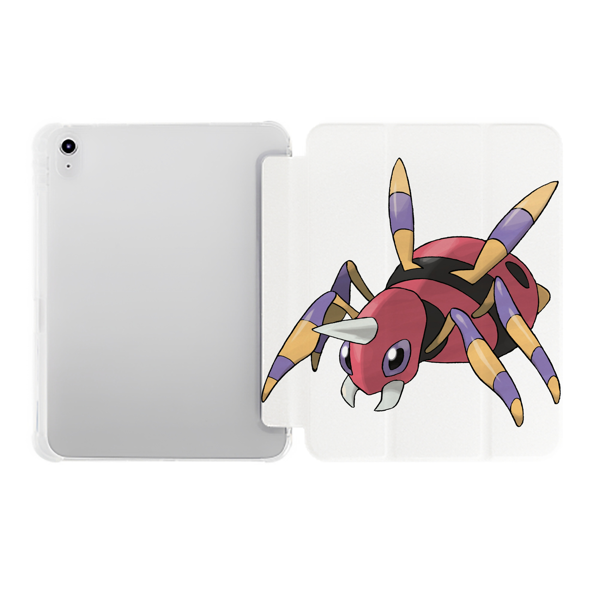 （画像用） ポケットモンスター Pokémon IPad ケース ペン収納付き 三つ折りスタンド PUレザー×シリコン 対応機種9.5/10.5/10.9インチ